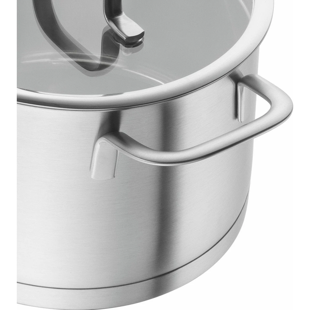 Zwilling TrueFlow Topf-Set, 4-teilig, Edelstahl, integrierte Siebfunktion, Induktion 2