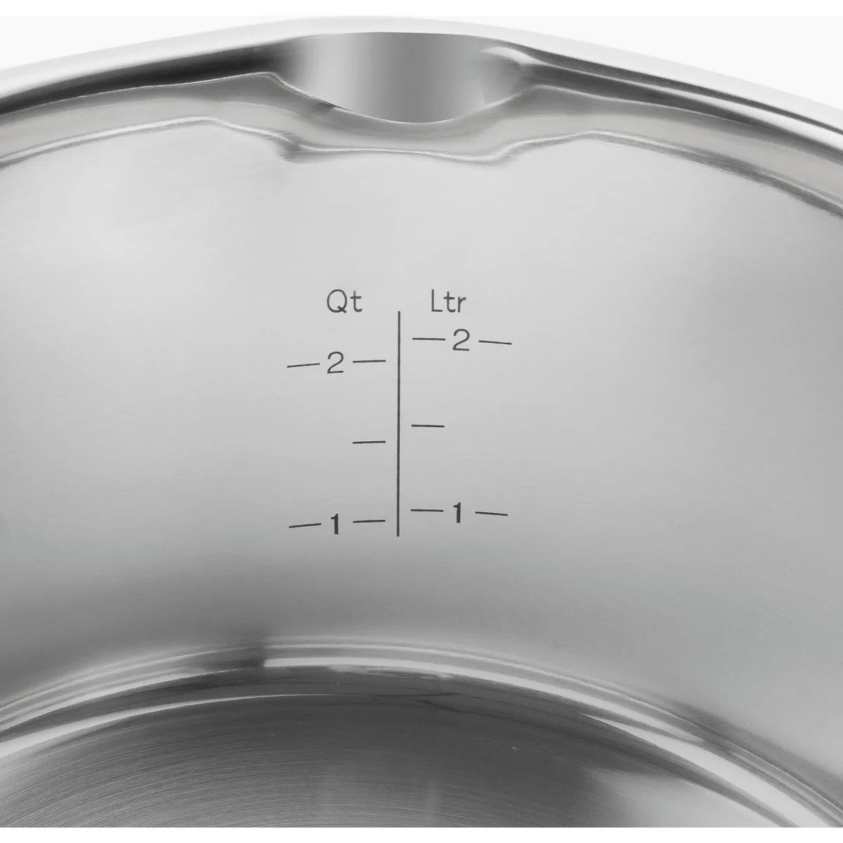 Zwilling TrueFlow Topf-Set, 4-teilig, Edelstahl, integrierte Siebfunktion, Induktion 4