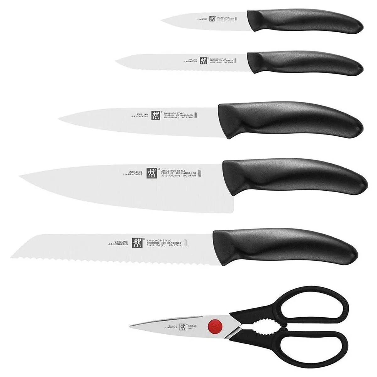 Zwilling Messerblock STYLE (7tlg), selbstschärfend, Keramik-Schleifsteine, eisgehärtete FRIODUR Klingen 3