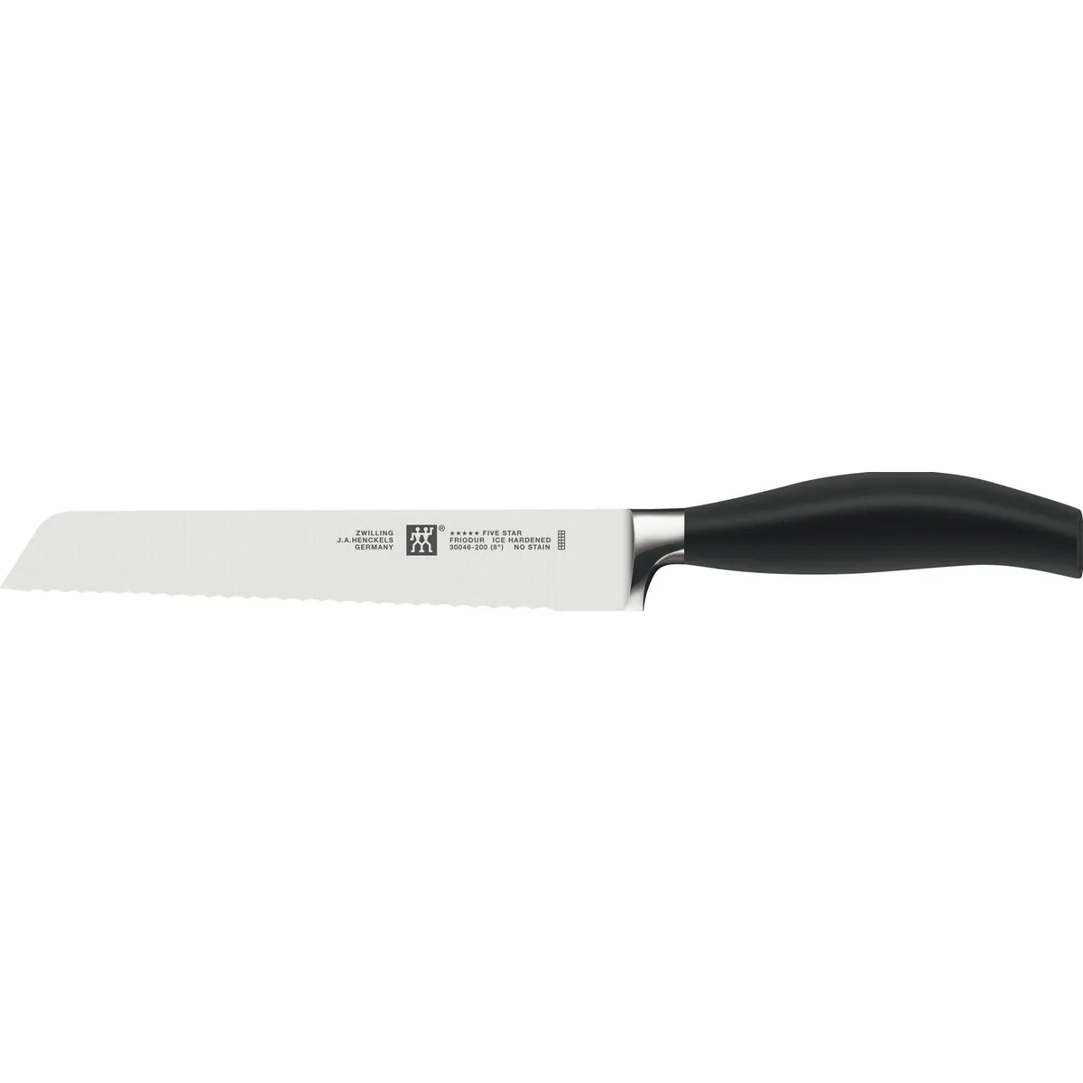 Zwilling FIVE STAR Messerblock, 8-teilig, inklusive Schere und Wetzstahl — Premium-Qualität, FRIODUR Klingen, ergonomische Griffe 4