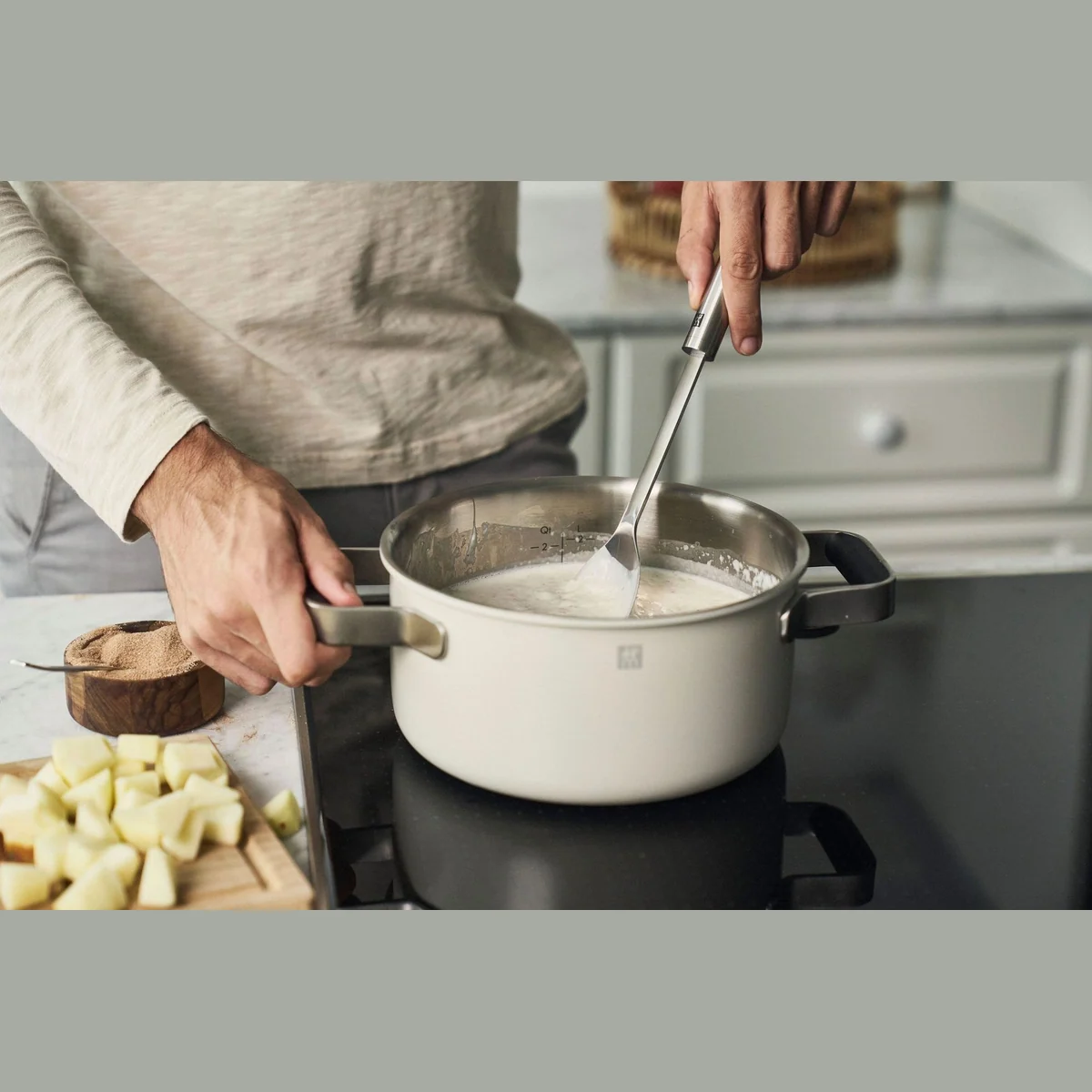 Zwilling Topf-Set Pure, Edelstahl 18/10, 5-teilig, mit Stay-Cool-Griffen 2