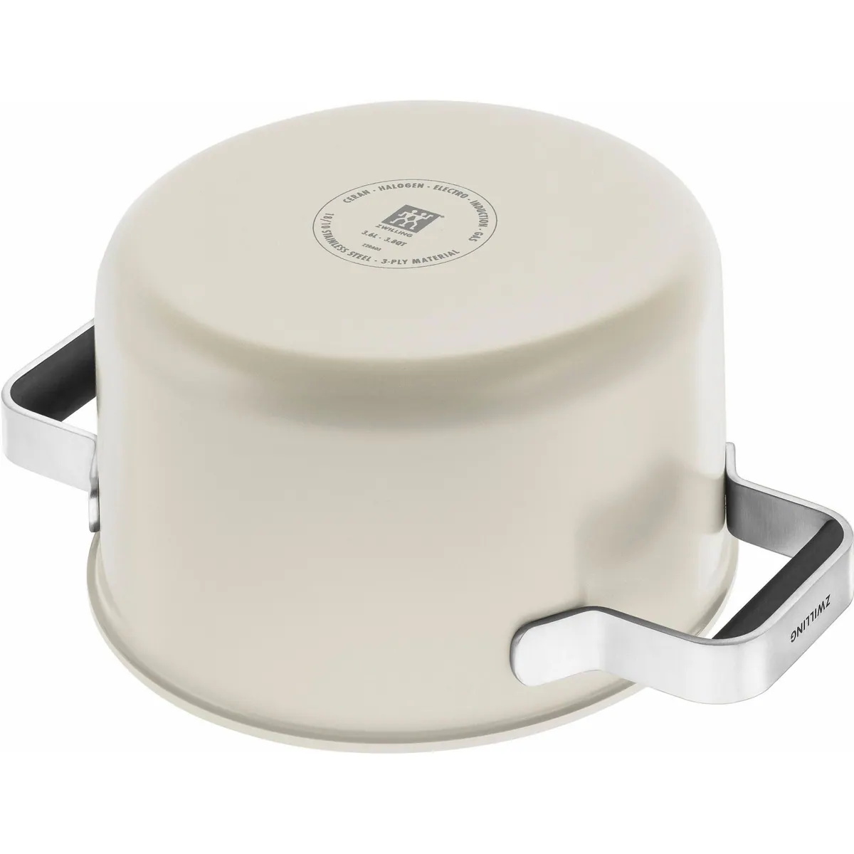 Zwilling Topf-Set Pure, Edelstahl 18/10, 5-teilig, mit Stay-Cool-Griffen 4